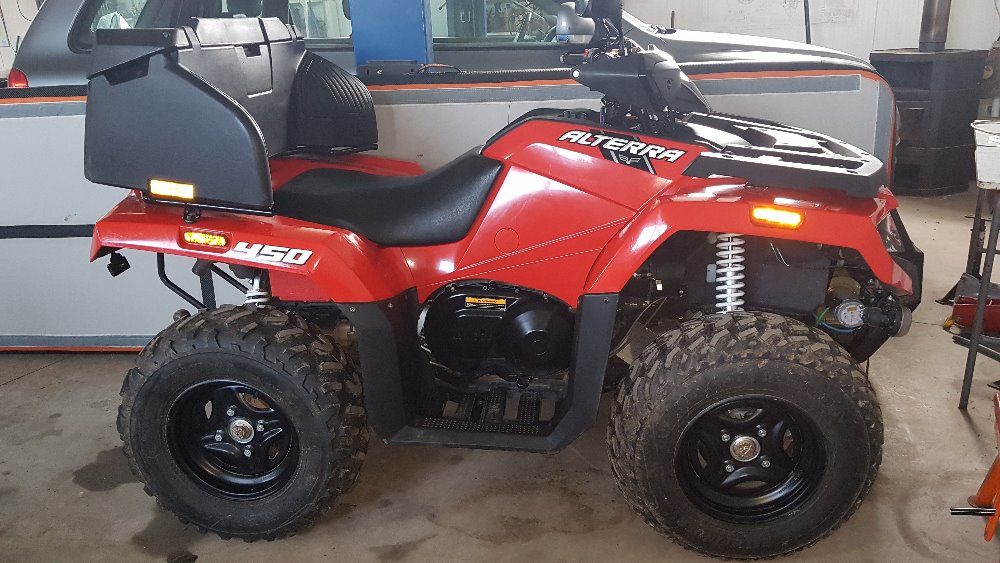 Prodám čtyřkolku Arctic Cat Altera EFI 450 T3B 4x4
